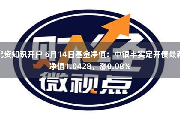 配资知识开户 6月14日基金净值：中银丰实定开债最新净值1.0428，涨0.08%