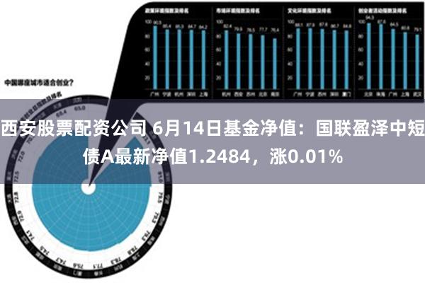 西安股票配资公司 6月14日基金净值：国联盈泽中短债A最新净值1.2484，涨0.01%