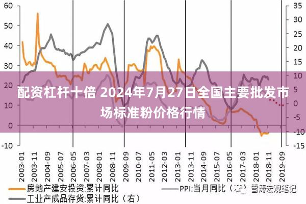 配资杠杆十倍 2024年7月27日全国主要批发市场标准粉价格行情