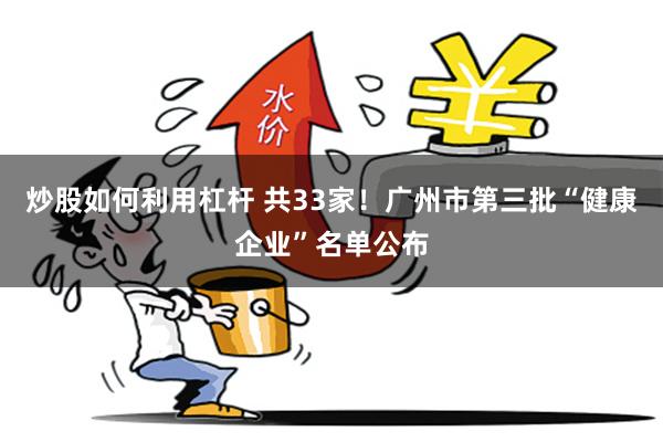 炒股如何利用杠杆 共33家！广州市第三批“健康企业”名单公布