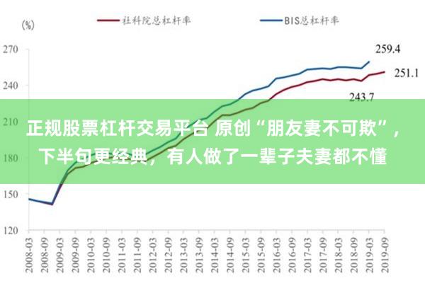 正规股票杠杆交易平台 原创“朋友妻不可欺”，下半句更经典，有人做了一辈子夫妻都不懂